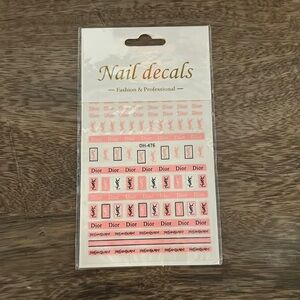 Luxury nail design stickers